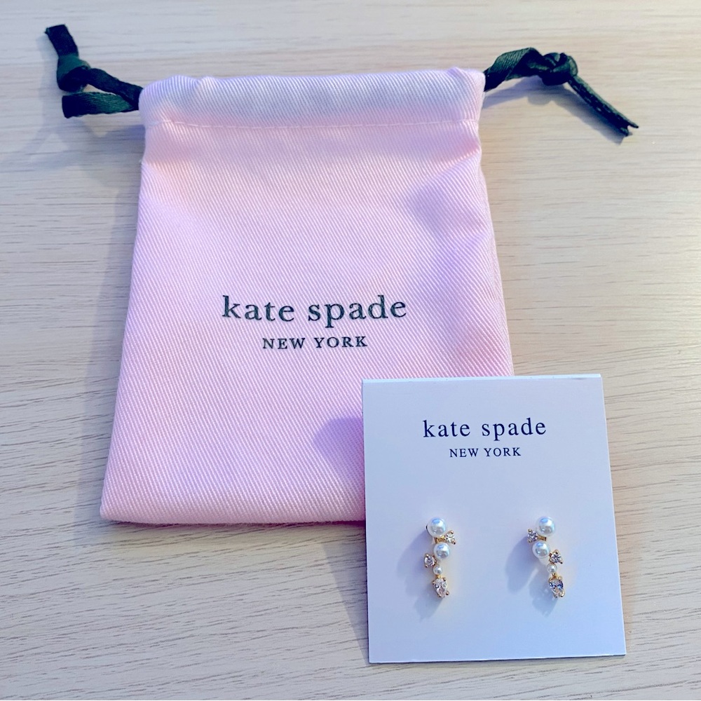 Kate Spade New York jewelry earrings little gem ear crawlers